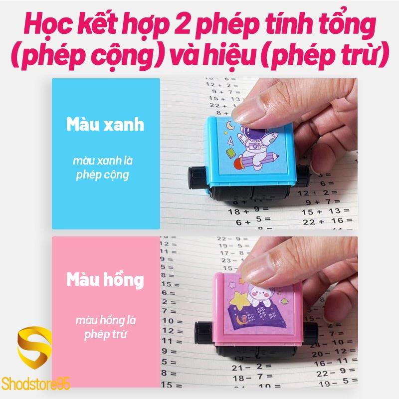 [KOSUYTU] Combo Bộ Máy In Con Lăn Tạo Phép Tính CỘNG TRỪ - Bộ 2 Máy Lăn Tạo Dãy Phép Tính Cực Nhanh Chóng -- Hàng Chất Lượng KST