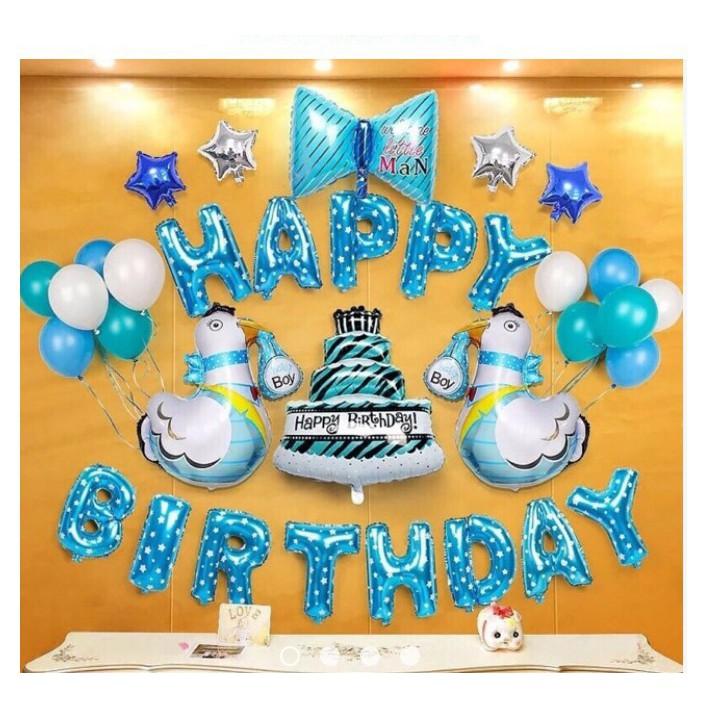 Set bóng trang trí sinh nhật dành cho các bé tuổi gà