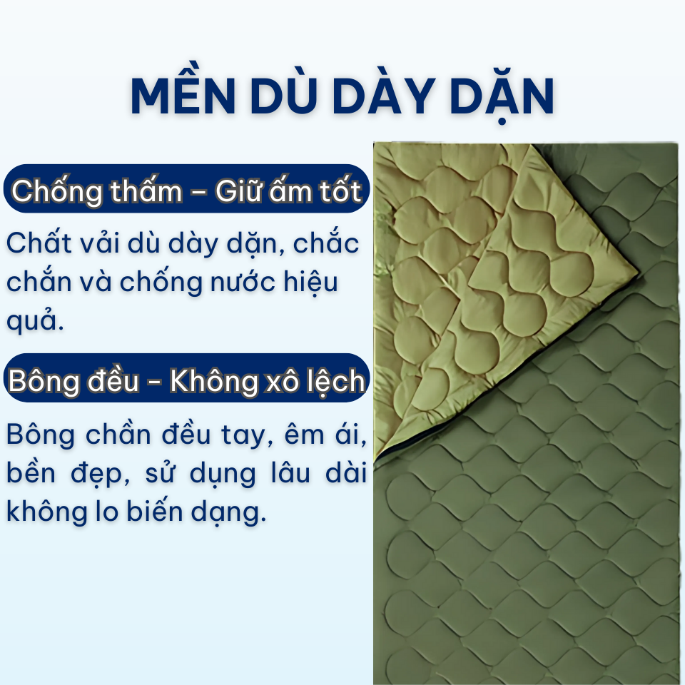 Chăn Mền Vải Dù Ánh Sao Chần Một Lớp Bông Mỏng Đắp Mọi Nơi Nhà Xe Cắm Trại Văn Phòng Gấp Gọn Tiện Lợi Chăn 4 Mùa Cao Cấp