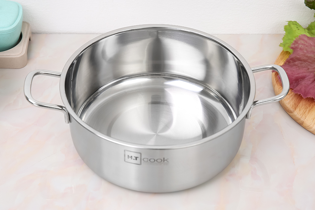 Bộ 3 nồi inox nắp inox Fivestar HT Cook HT-06DN - Hàng chính hãng