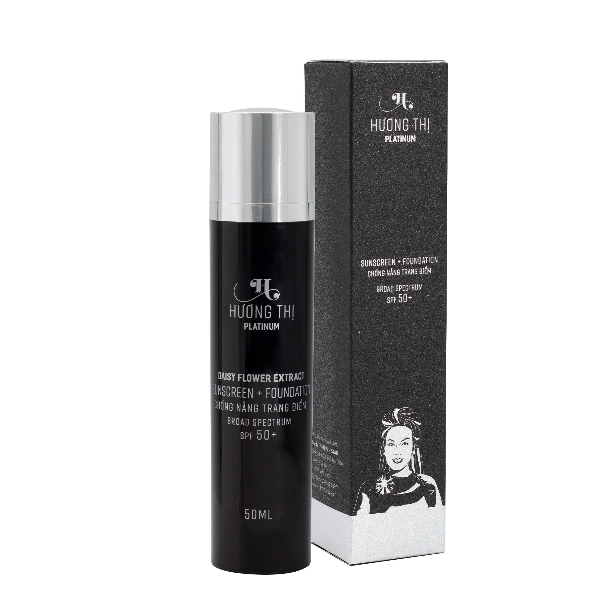 Kem Chống Nắng Trang Điểm Hương Thị 50ml