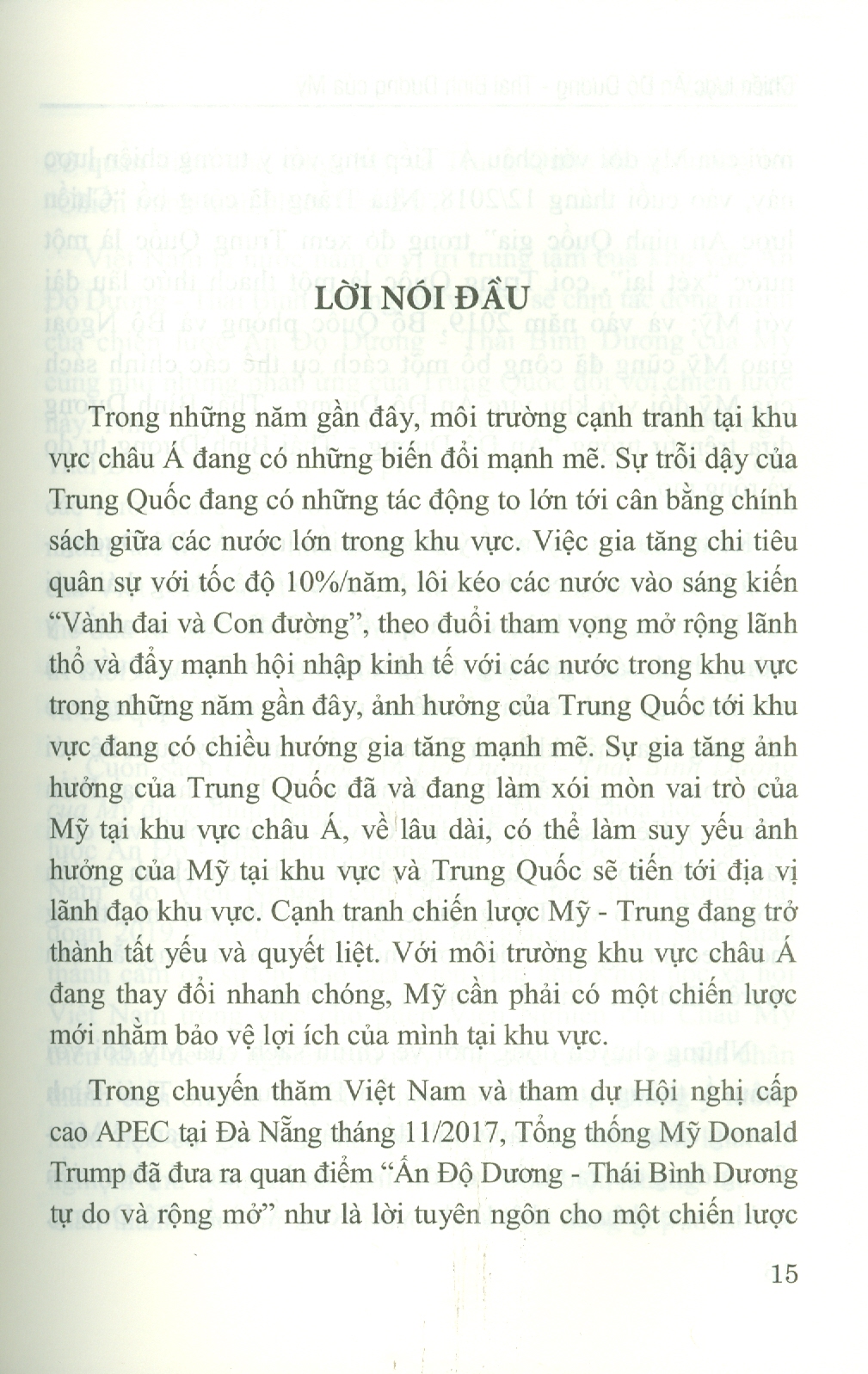 Chiến Lược Ấn Độ Dương - Thái Bình Dương Của Mỹ