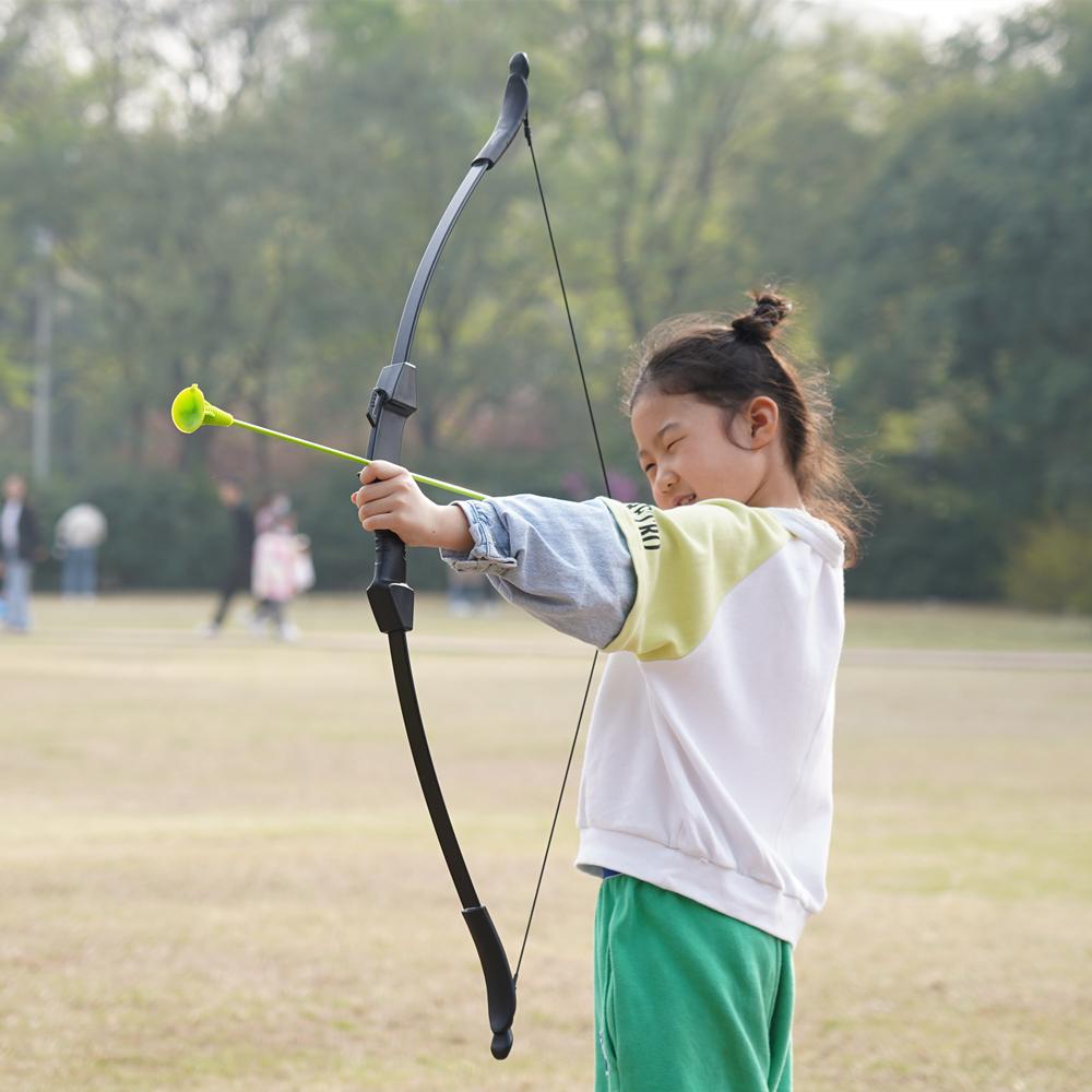 Trẻ Em Bắn Cung Cung Mang Xuống Nơ Cho Trẻ Em Chụp Hình Ngoài Trời Thực Hành Cung Cho Trò Chơi Con Quay Quy Hồi Cung 15/18lbs