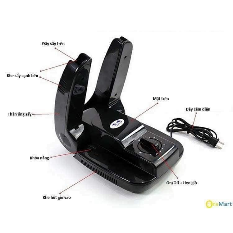 Máy sấy giày cao cấp khử mùi