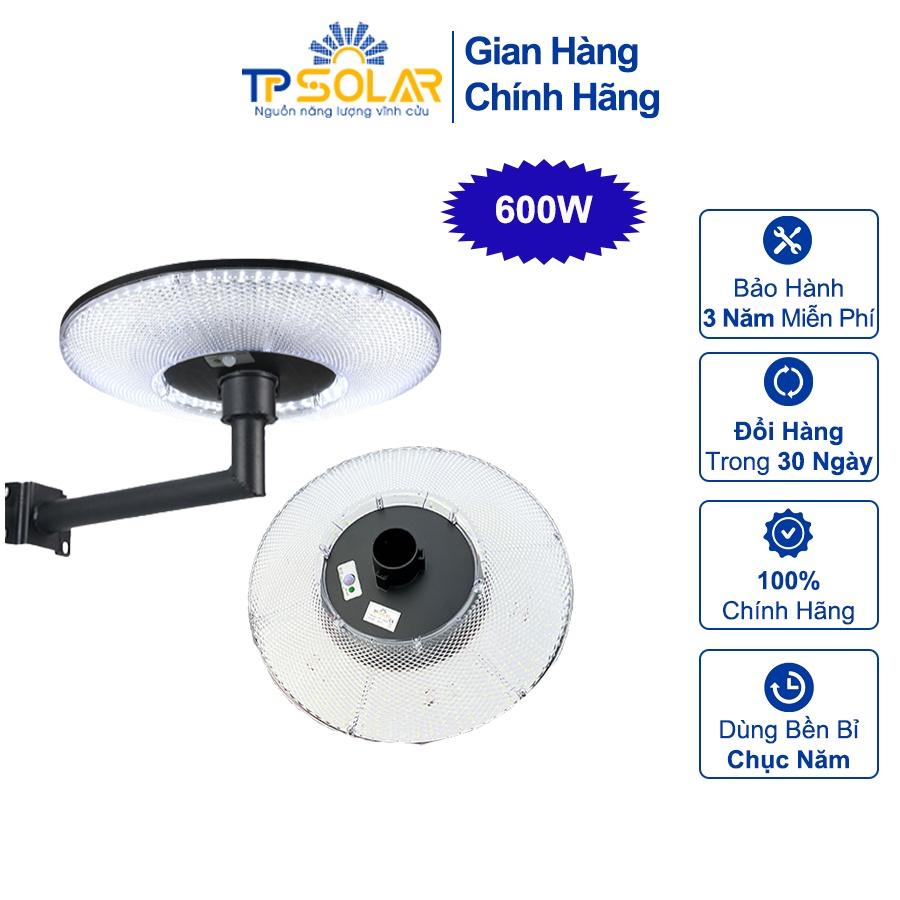 Đèn Sân Vườn Năng Lượng Mặt Trời UFO TP Solar TP-U600 Công Suất 600W Cảm Biến Chuyển Động, Chống Nước IP65