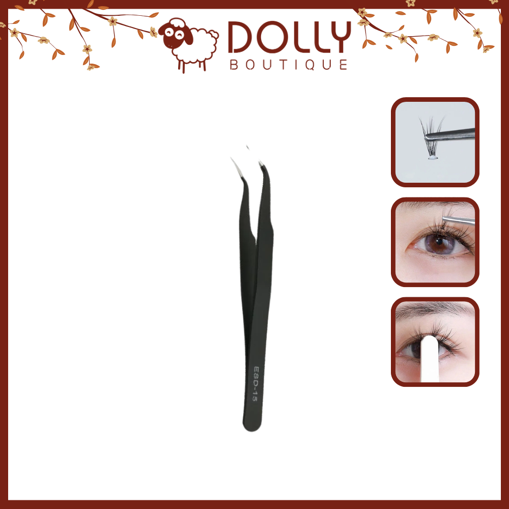 Nhíp đa năng gấp khúc Jary Eyelash Tweezers - T02