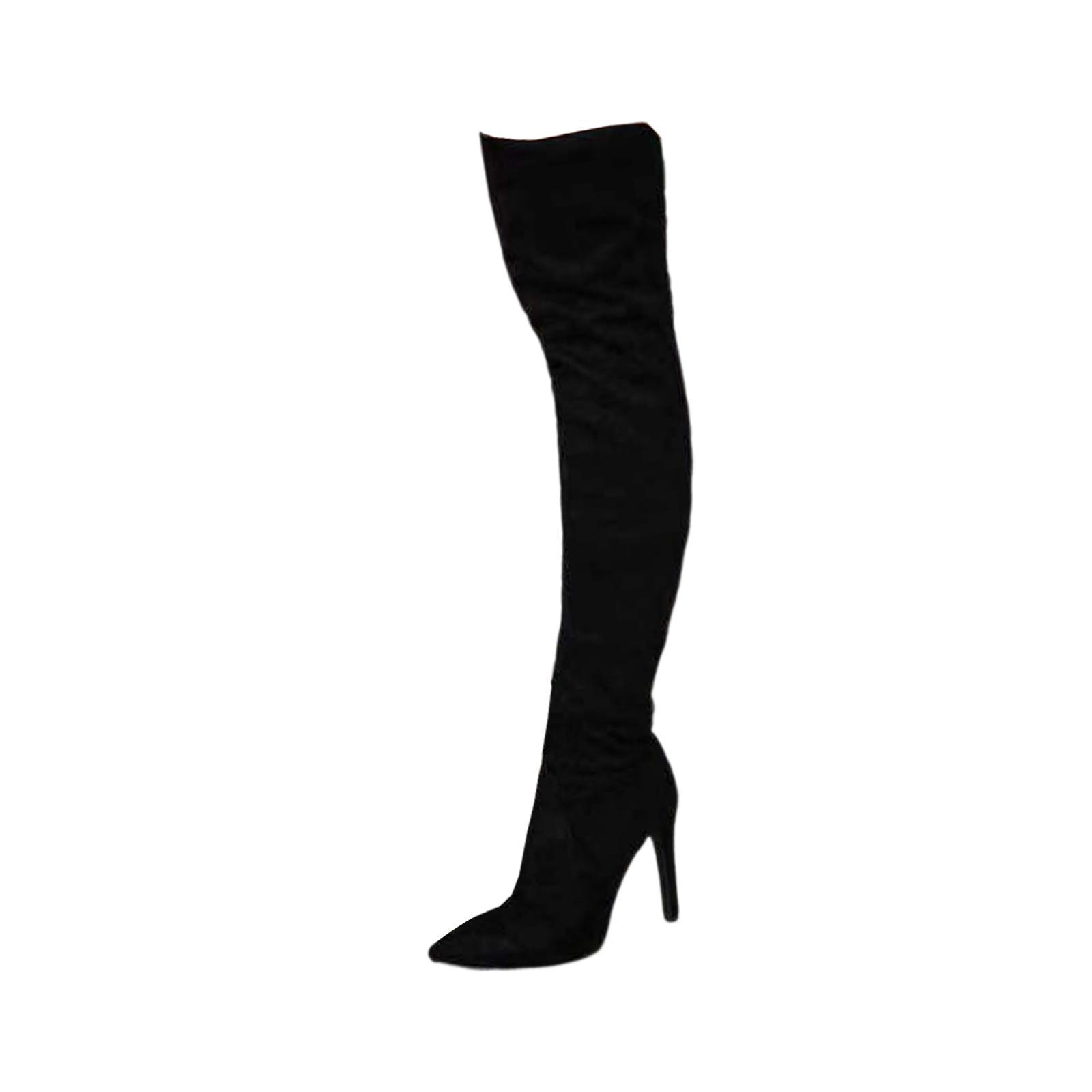 Over The Knee Boots for Female High Heel Long Boots for Shopping Outside Home Valentine'S Day Gifts