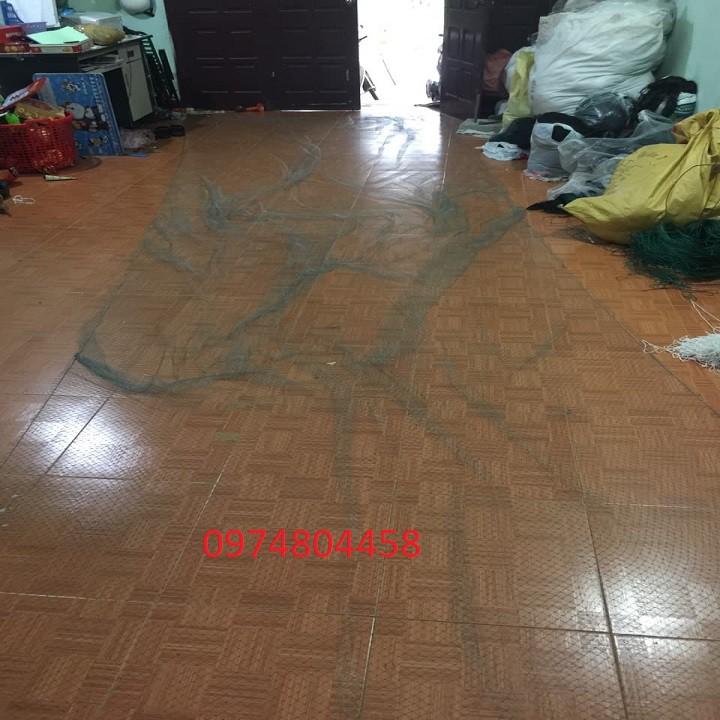 Lưới sẻ giật 2 cánh, Chiều dài: 5m Mắt lưới: 3cm Chiều rộng: 2.2m