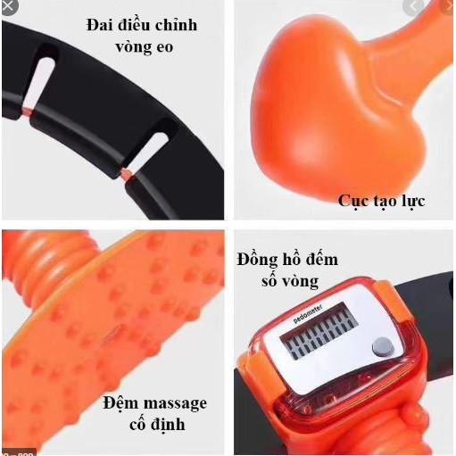 VÒNG LẮC EO THÔNG MINH HULA HOOP THƯƠNG HIỆU CÁT Á - Giảm mỡ bụng, điều hòa nhịp tim, massage,giảm béo