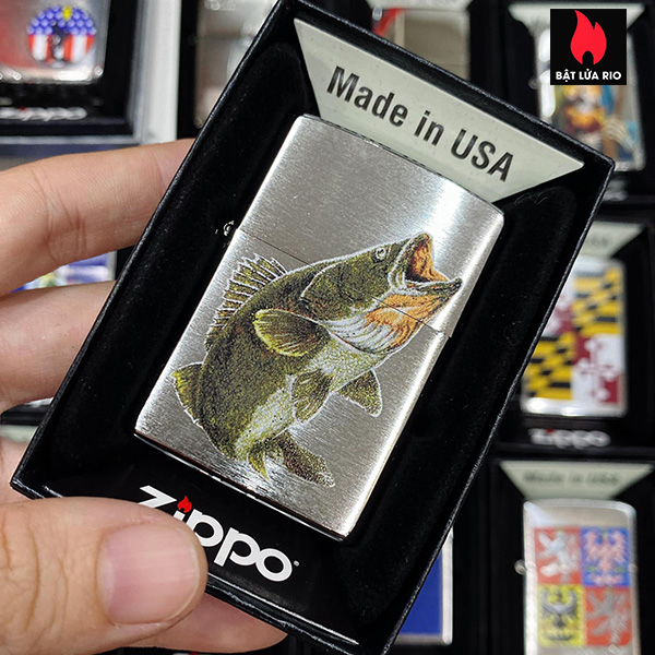 Bật Lửa Zippo 200 See Bass Fish