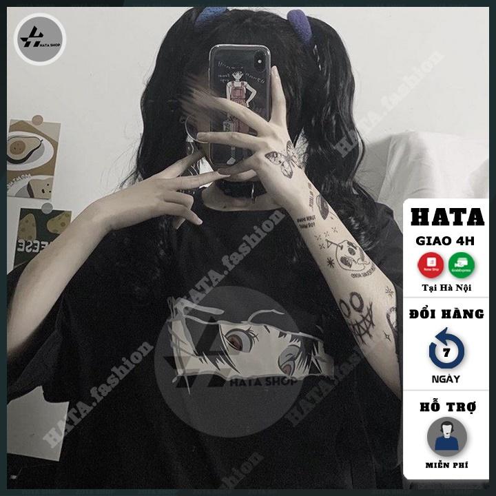 Áo thun unisex nữ tay lỡ , áo thun giá rẻ HATA Fashion tay lỡ form rộng vải mát mềm mịn mã ZQ35