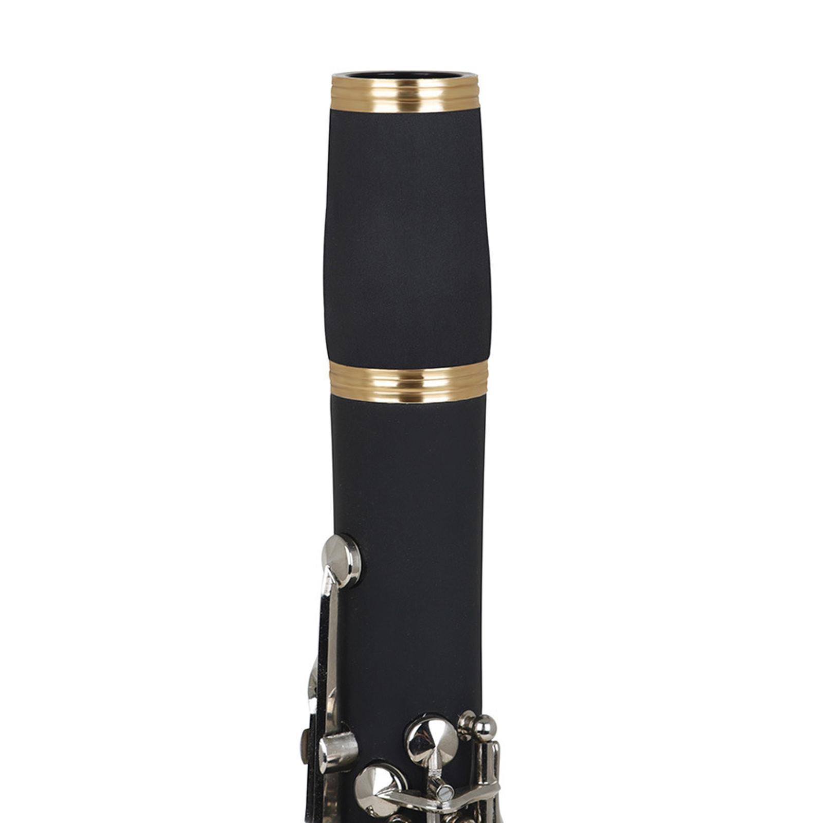 Clarinet Tube Black Clarinet Barrel Tuning Tube for Parts Clarinet Accessory