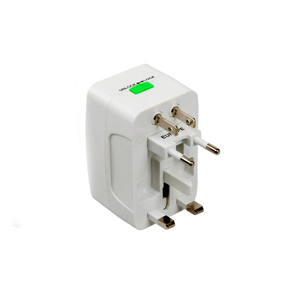 Ổ cắm điện chuyển đổi đa chân Kiêm cổng sạc USB cho mọi thiết bị điện tử - Phù hợp tất cả Chân trên thế giới