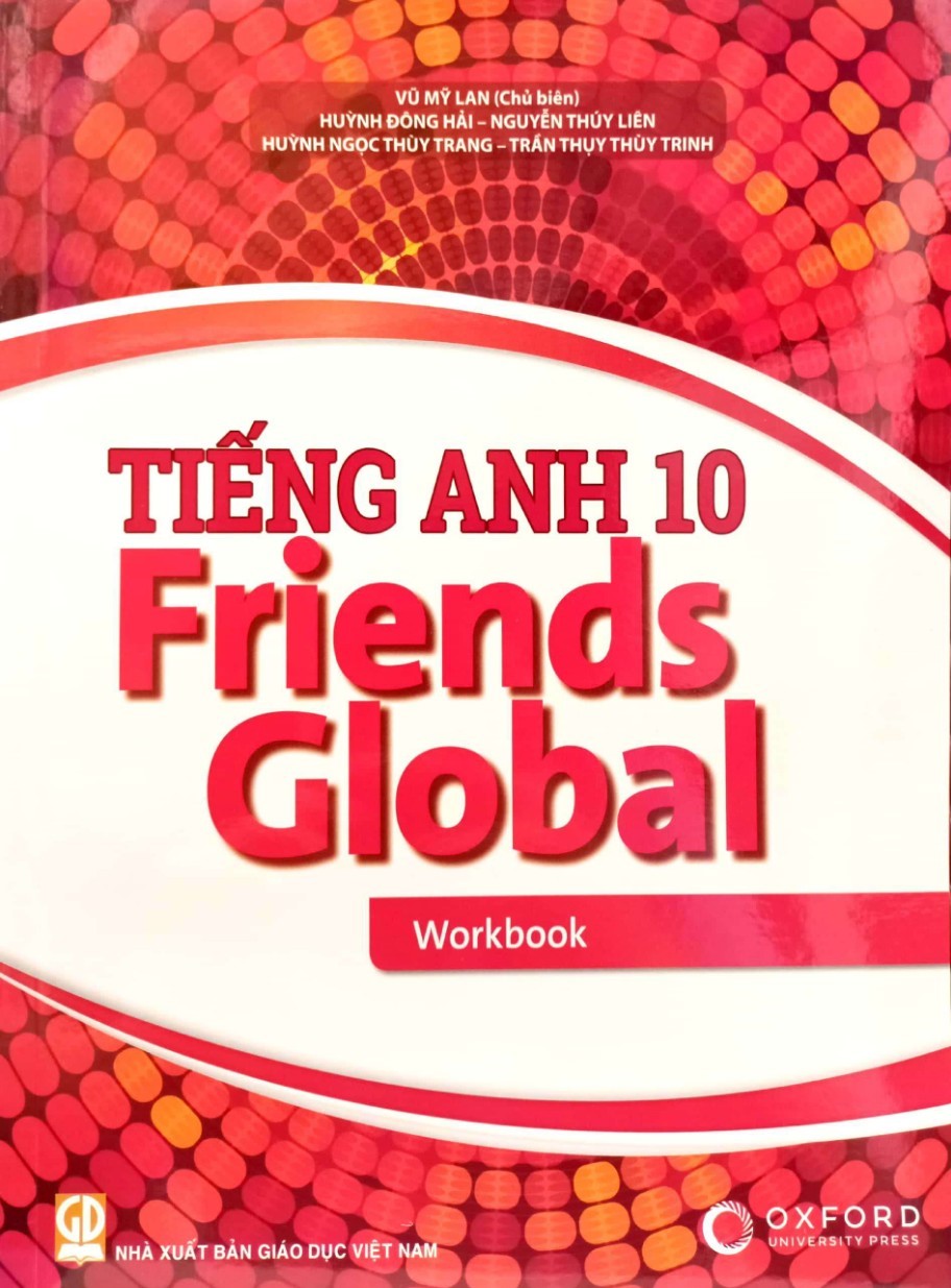 Combo Sách giáo khoa Tiếng Anh lớp 10 Friends Global (Student book + Work book)