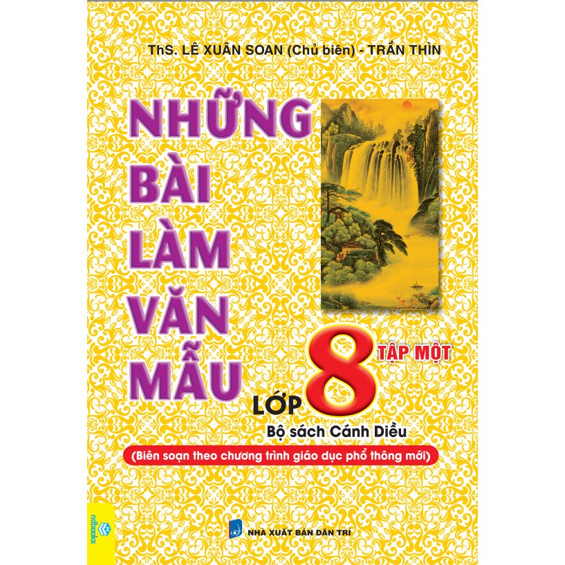 Sách - Combo 2 cuốn Những Bài Làm Văn Mẫu Lớp 8 - Cánh Diều - ndbooks