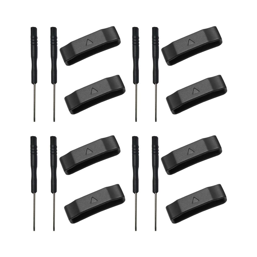 8Pcs 26mm Watch Tether Ring Band Buckle For Garmin Fenix 3 /