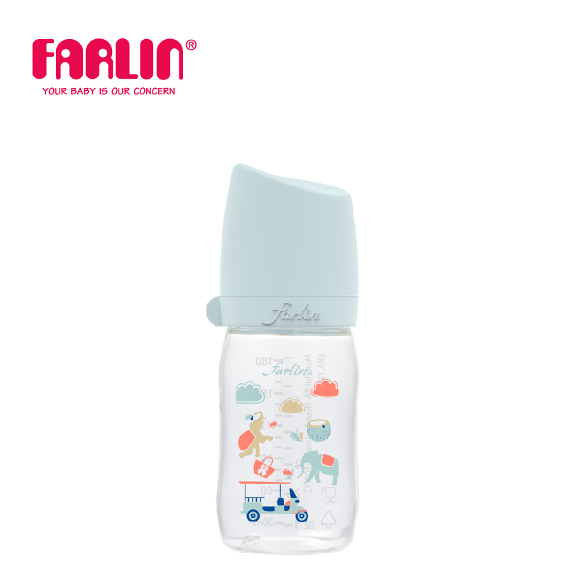 Bình Sữa Nhựa Cổ Rộng Mẫu Mới FARLIN -180ml/280ml