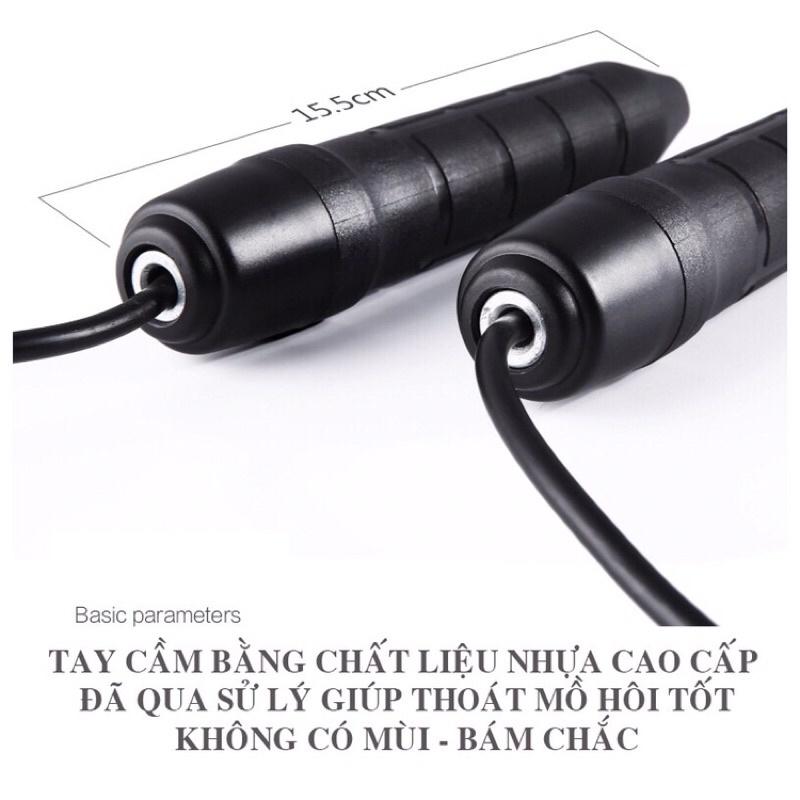 Dây Nhảy Thể Lực Dây Hợp kim PVC Nhựa Cao Cấp