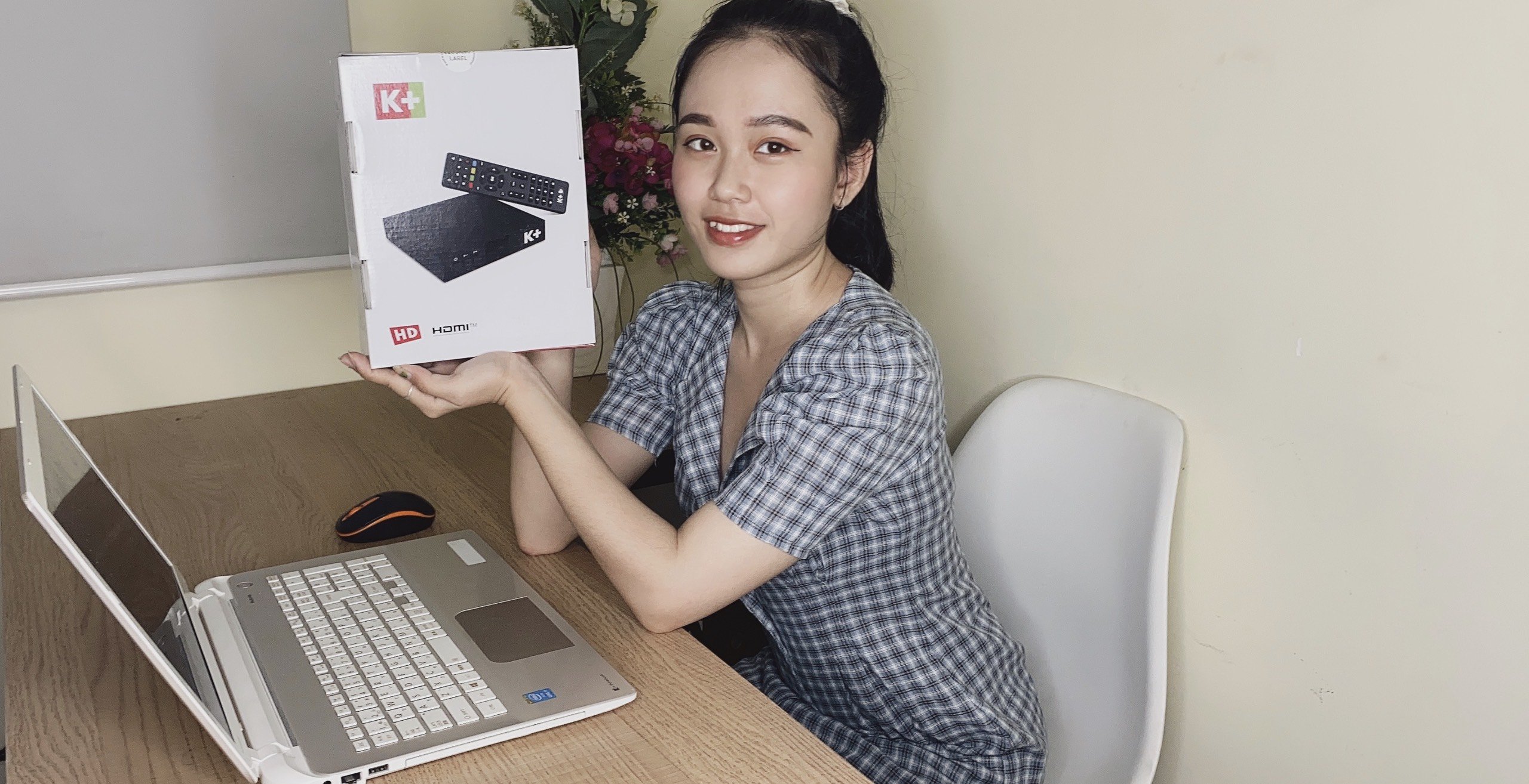 Bộ đầu thu k+ HD DSB4500VSTV  Hàng Chính Hãng.