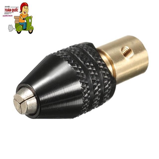 Bộ đầu kẹp giữ mũi khoan 3 chấu 0.5-3.2mm trục 3.17mm