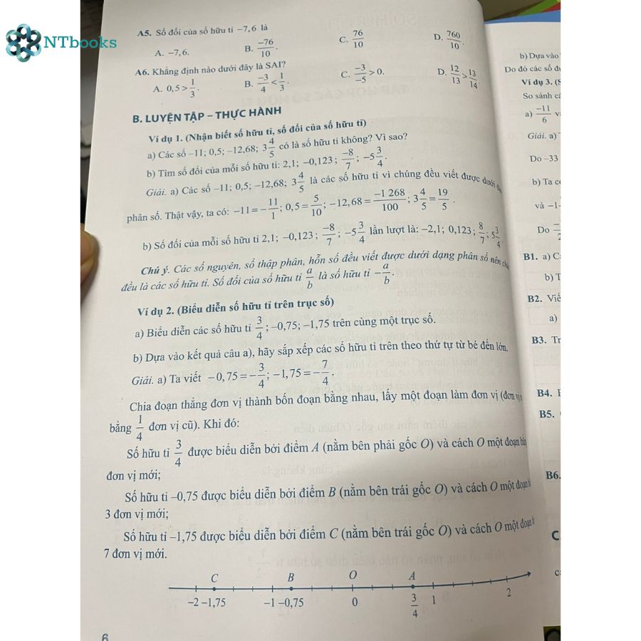 Sách Bài tập phát triển năng lực Toán lớp 7 Tập 1