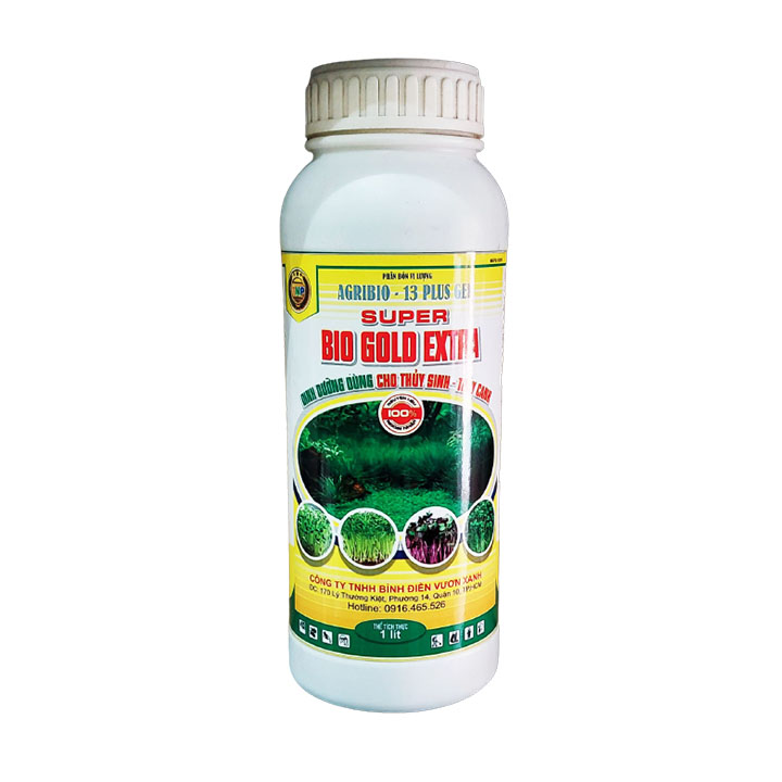 Dung dịch thủy canh, thủy sinh, hồ thủy sinh - super bio gold
