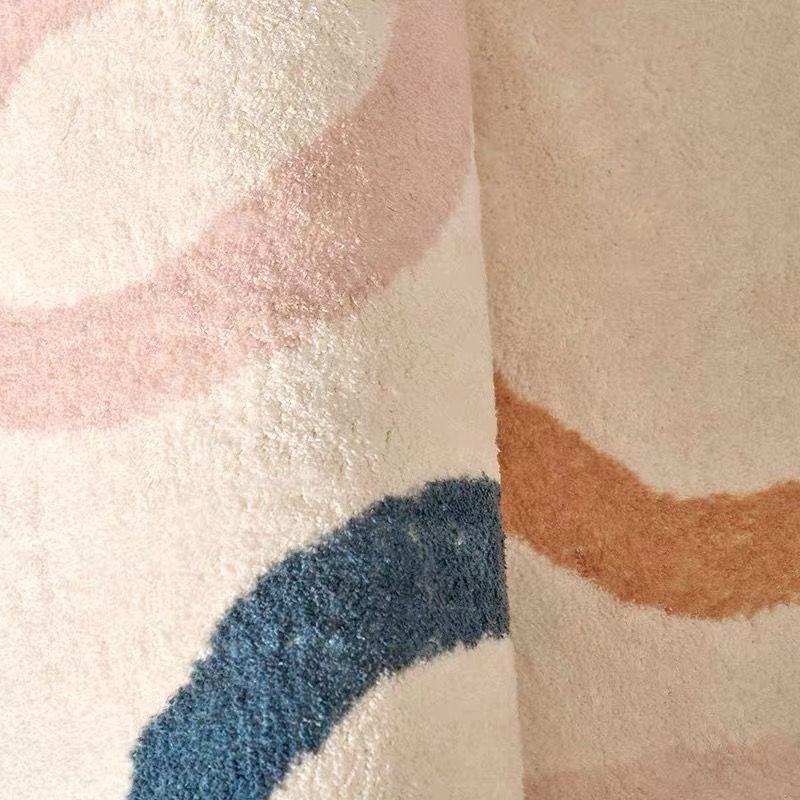 Thảm Trải Sàn Họa Tiết Hình Học Đơn Giản Hiện Đại