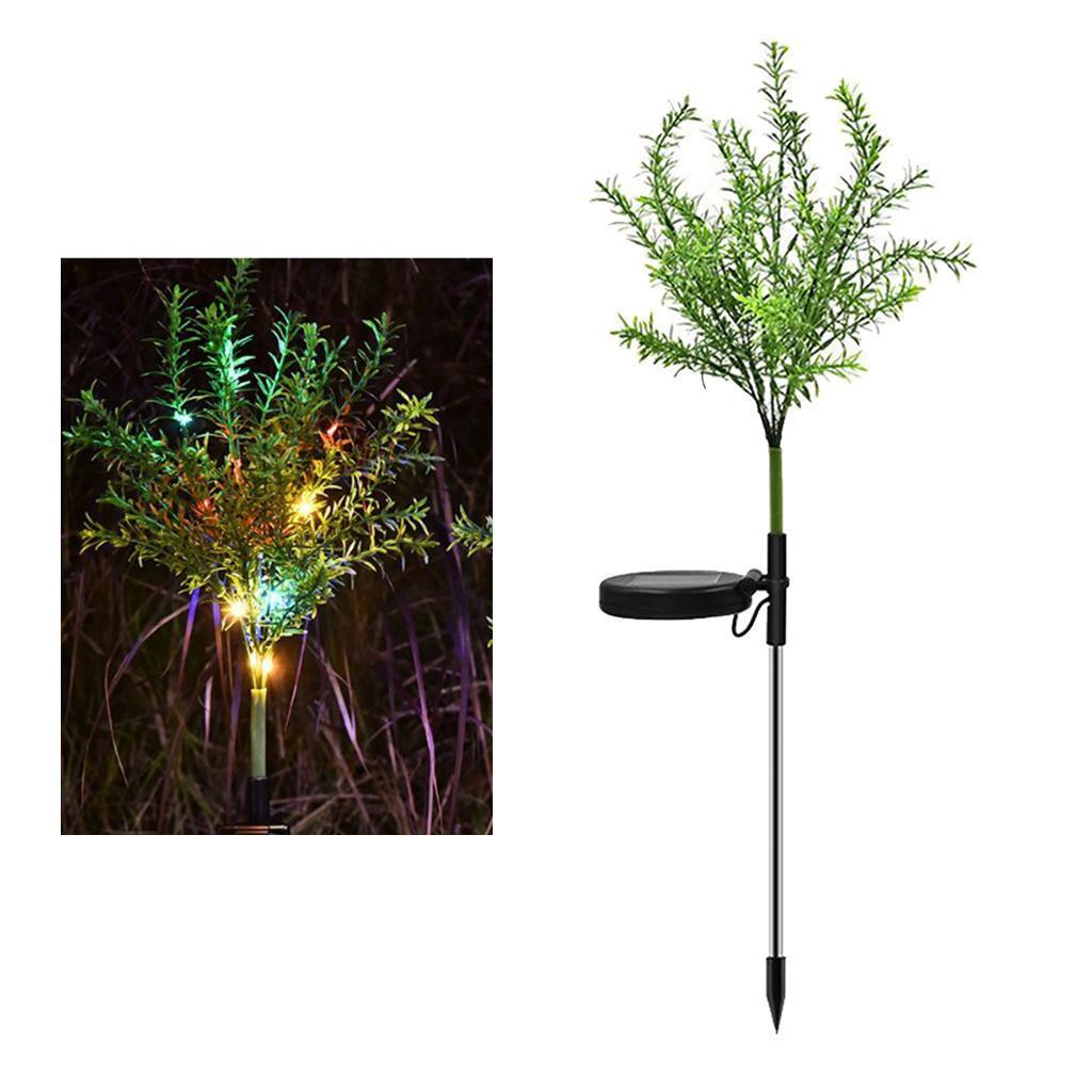 Solar Garden Lights Tree Outdoor Solar Christmas Tree Lights Ground Light