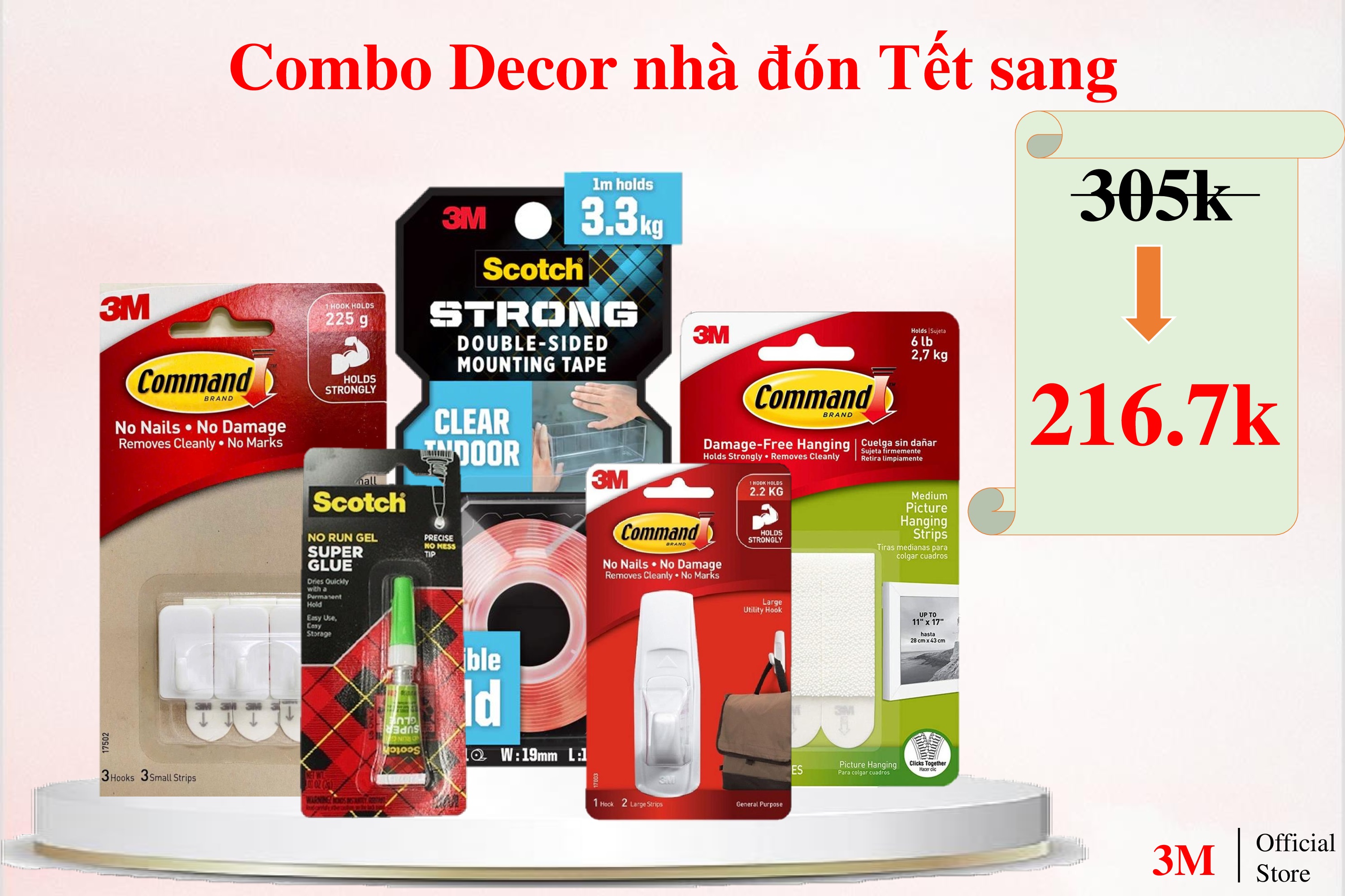 Combo Decor nhà đón Tết sang