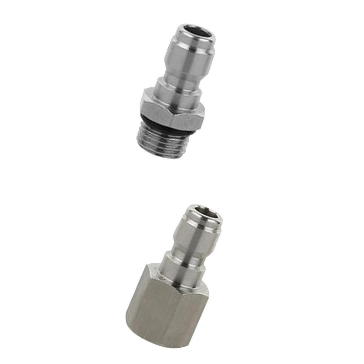 2X Pressure Washer Quick Connect Adapter Connector Coupling Heavy Duty 1/4"G