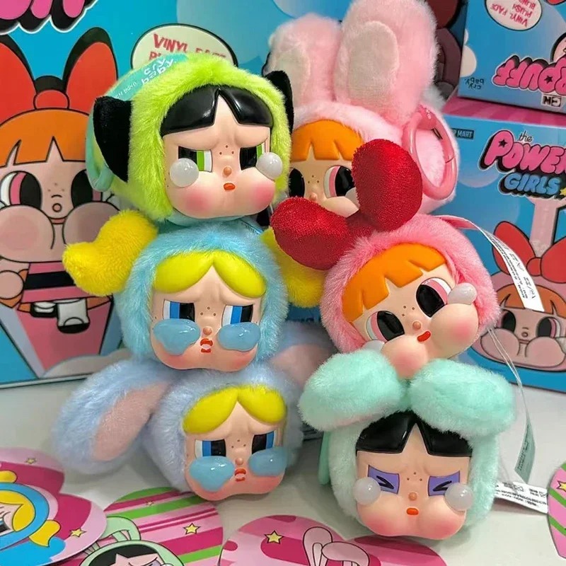 Crybaby powerpuff - Móc khoá crybaby mini - Baby cry baby giá rẻ có sẵn