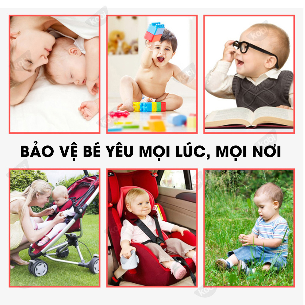 Xịt Tinh Dầu Đuổi Muỗi Sả Chanh Kobi Giúp Chống Muỗi, An Toàn Cho Bé