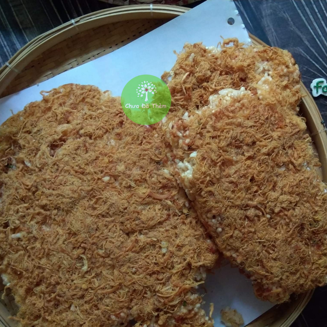 Cơm cháy 2 vị chà bông + mắm hành