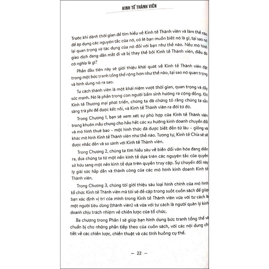 Sách Kinh Tế Thành Viên