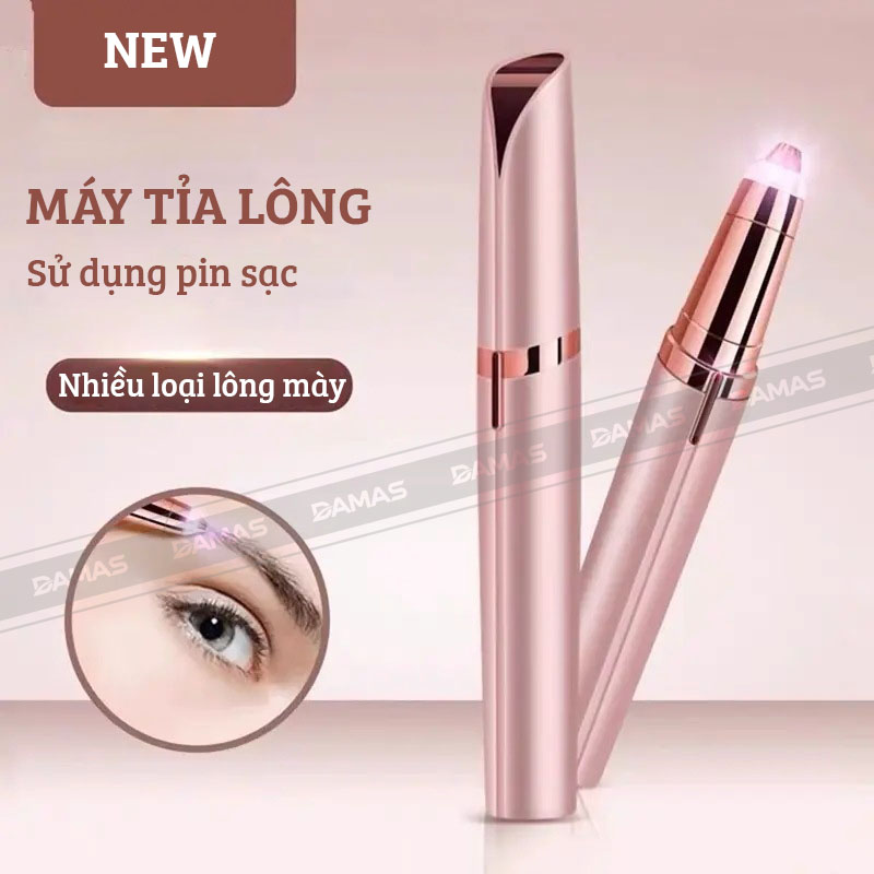 Máy Tỉa Lông Mày Điện Cho Nữ Damas D813 - Sản Phẩm Tiện Lợi - Hàng Chính Hãng