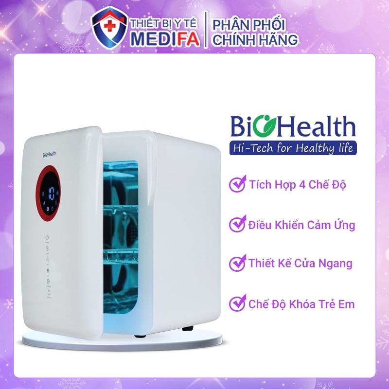 Máy tiệt trùng UV cửa ngang BioHealth BH5700 18L tích hợp 4 chế độ tự chọn: tự động - tiệt trùng - sấy khô - bảo quản