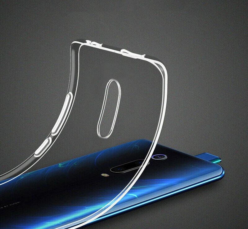 Ốp lưng dẻo silicone trong suốt dành cho Xiaomi Mi 9T