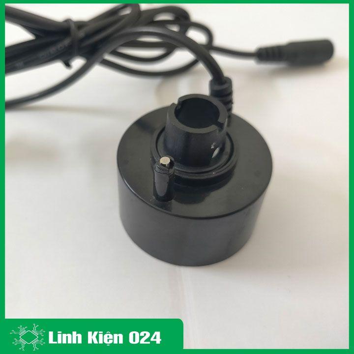 Động cơ phun sương KT20 20W - 24V không led tạo độ ẩm hơi nước trong nhà sục bể cá, hòn non bộ tiện lợi