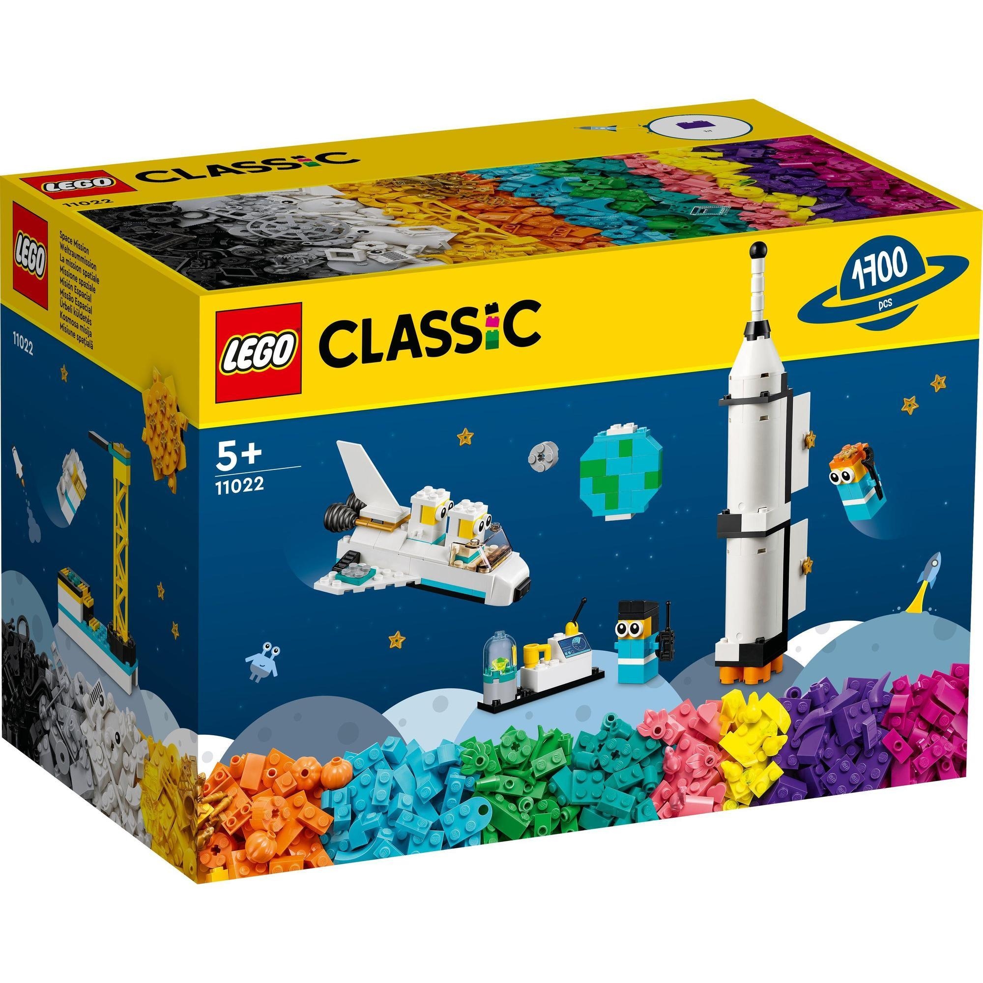 LEGO Classic 11022 Bộ lắp ráp sáng tạo chủ đề không gian (1700 chi tiết)