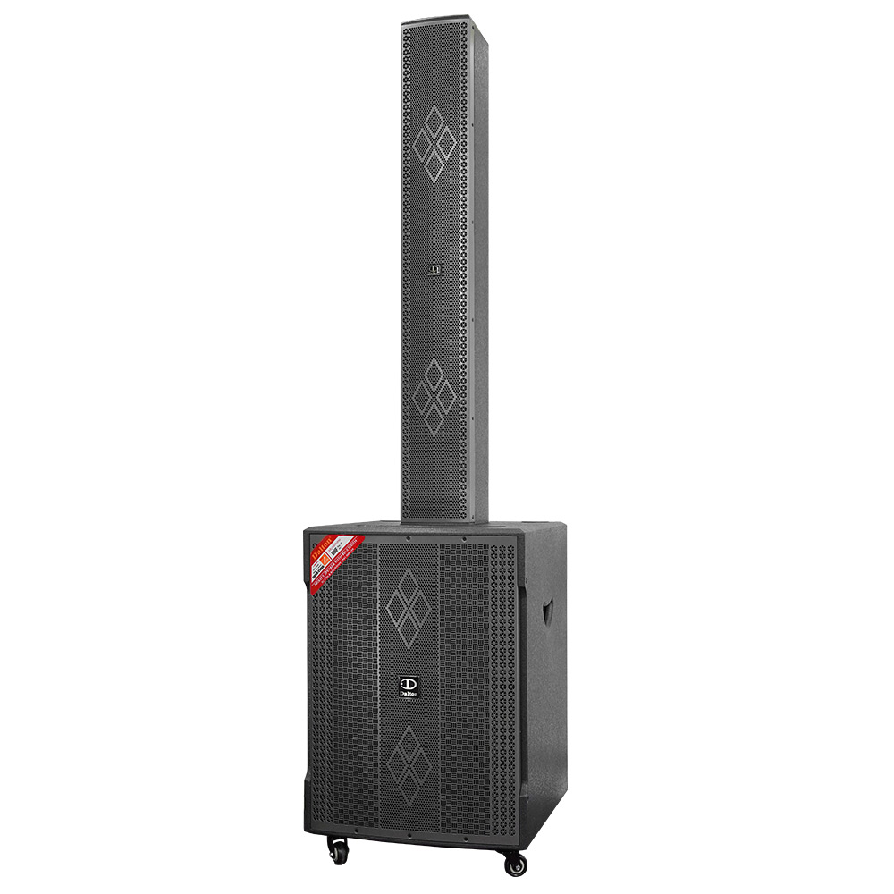 Dàn loa karaoke tích hợp 3 bộ khuếch đại công suất 1500W class AB riêng biệt SUB 800W, MF 600W và HI 100W, DALTON LA8 trang bị 2 micro không dây sóng UHF - Hàng chính hãng [ BẢO HÀNH 12 THÁNG ]