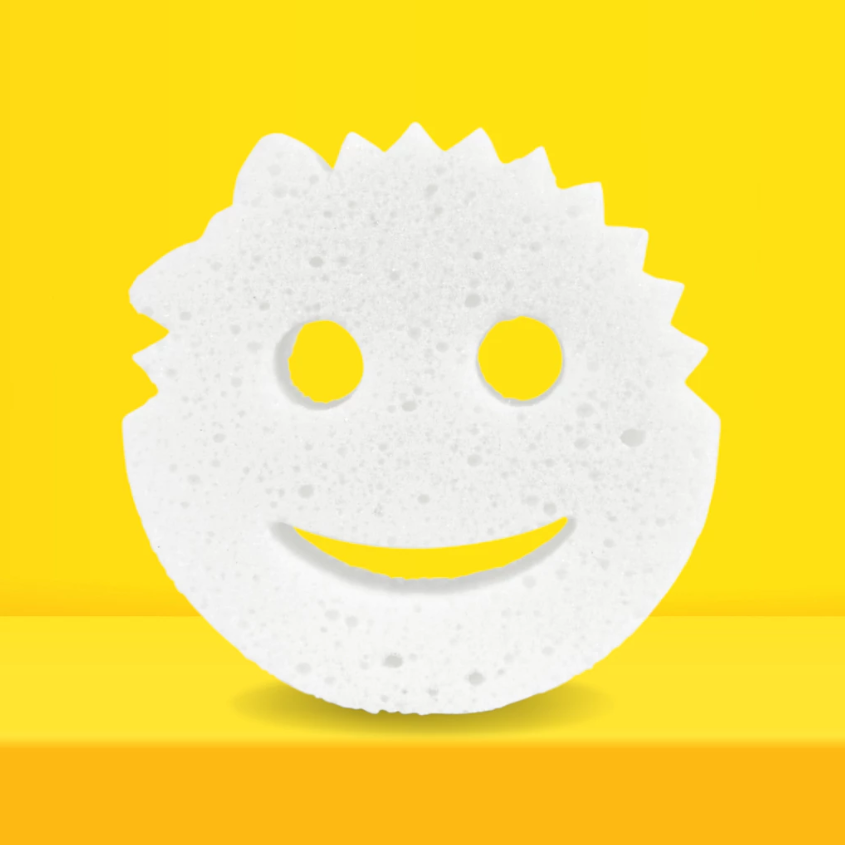 Miếng chà rửa bọt biển Scrub Mommy không nhuộm màu - Dye Free