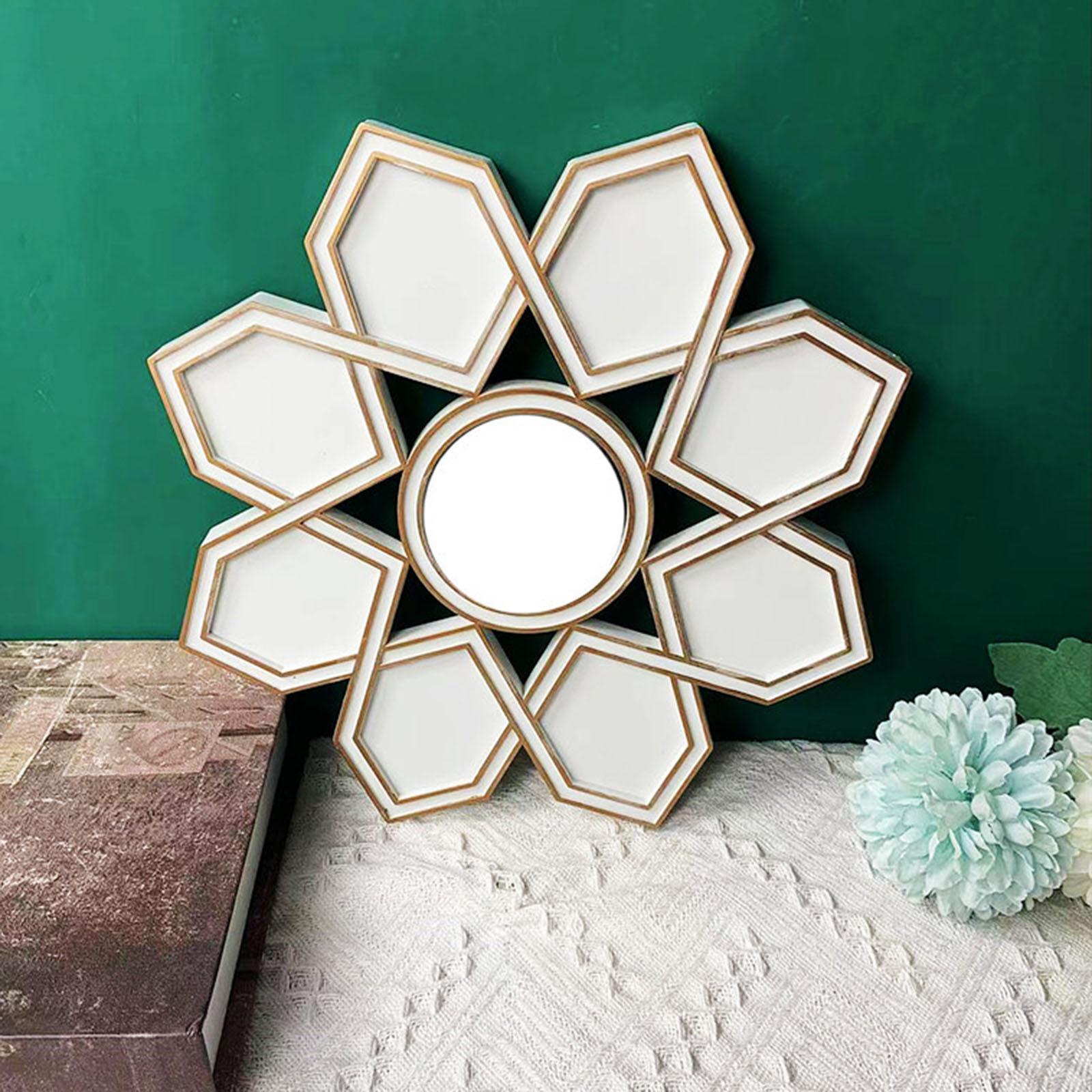 Makeup Mirror Ornament Decorative Mirror for Washroom Bedroom