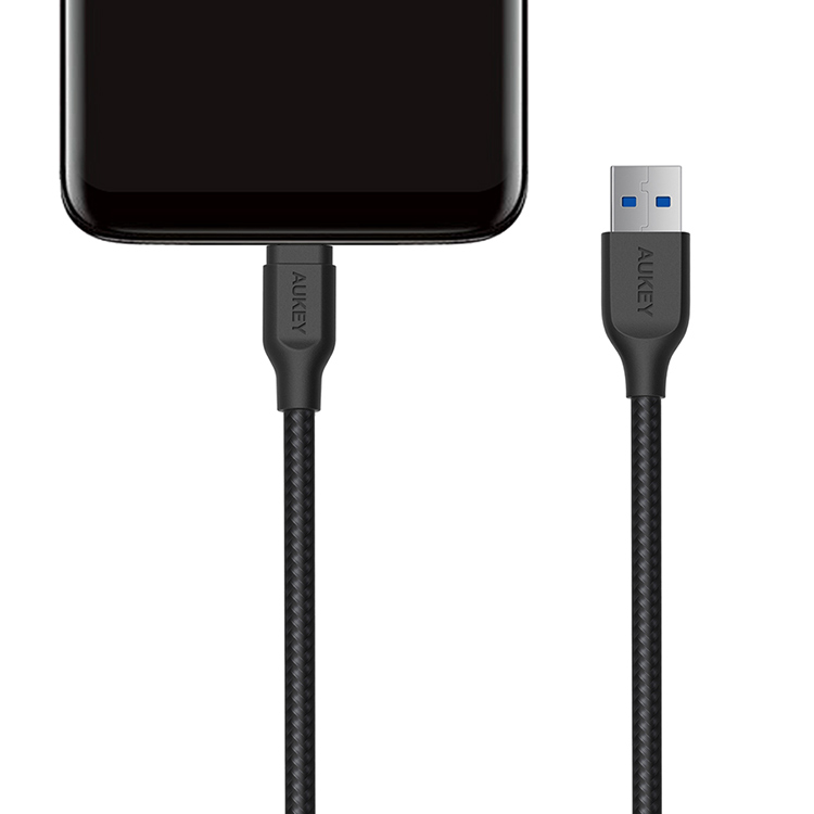 Dây Cáp Sạc USB Type-C Aukey CB-AC1 (1.2m) - Hàng Chính Hãng