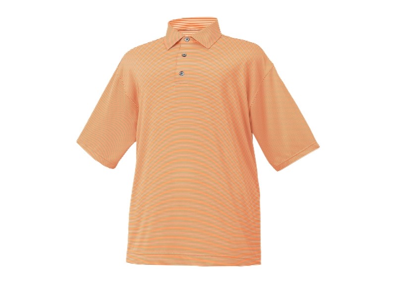 Áo END ON END STRIPE STRETCH LISLE WITH SELF COLLAR 21655S