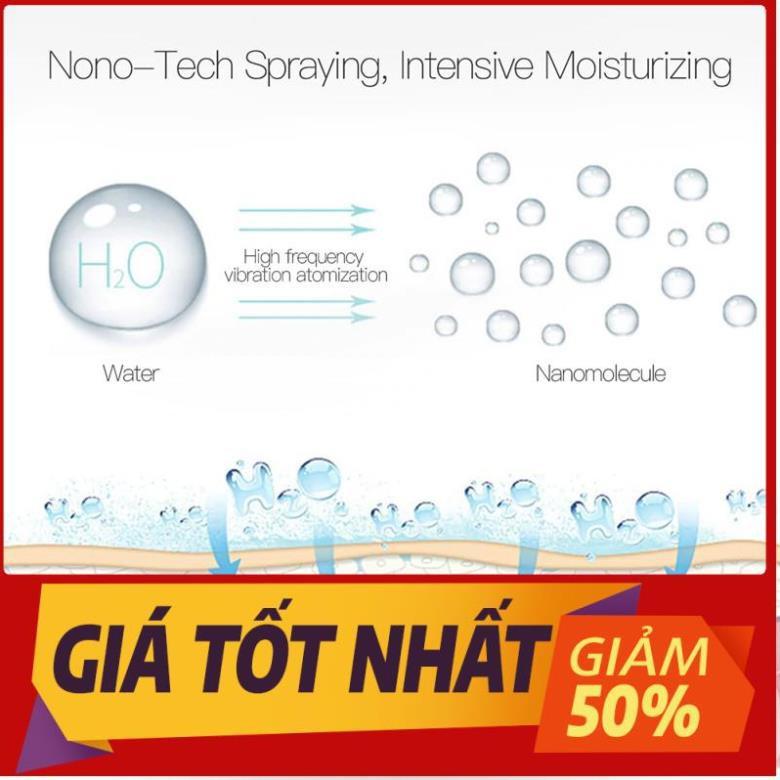 Máy phun sương tạo độ ẩm bình xịt khoáng nano xông chăm sóc cho da mặt cầm tay mini
