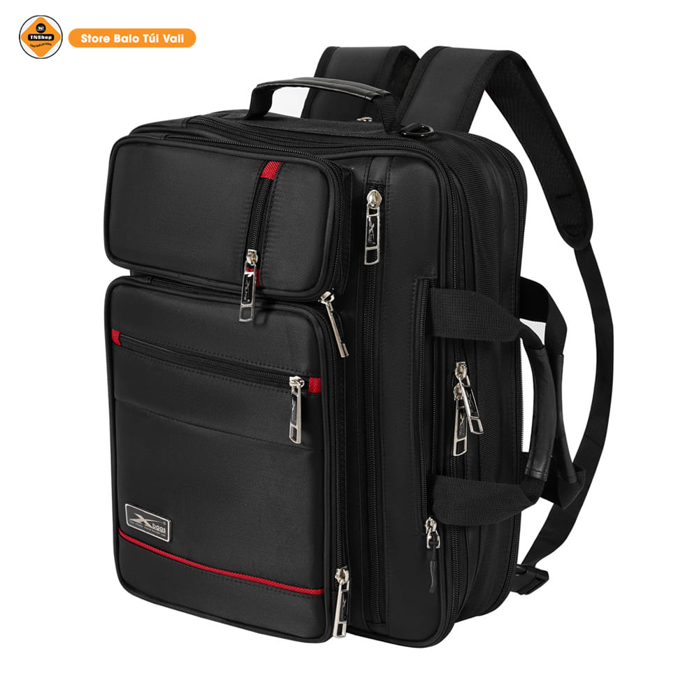 Cặp Laptop Đa Năng Xbags XB4102, Ngăn Chứa Mở Rộng, Đeo Chéo &amp; Đeo Balo Tiện Lợi, Trượt Nước!