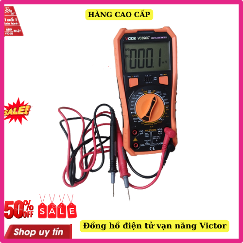 Đồng hồ điện tử vạn năng Victor vc890c