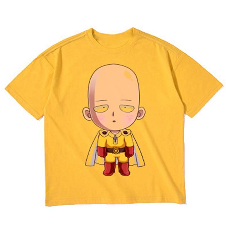 Áo thun bé trai form rộng in hình SAITAMA - ATBT22