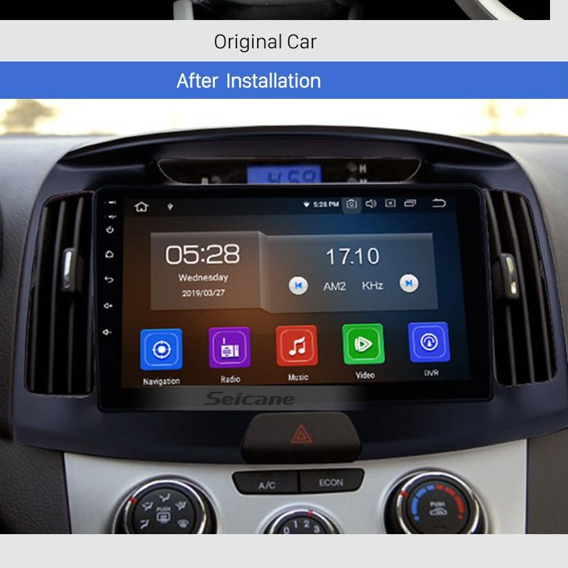 Màn Hình Android 9 inch Cho ELANTRA 2007-2011 - Đầu DVD Chạy Android 