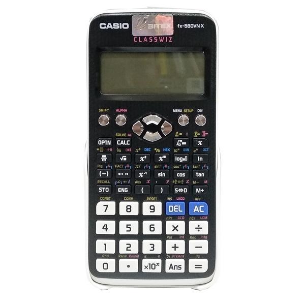 Bộ Máy Tính Casio FX 580 VN X - Màu Đen + 2 Bút Bi Pilot BP-1RT - Mực Xanh